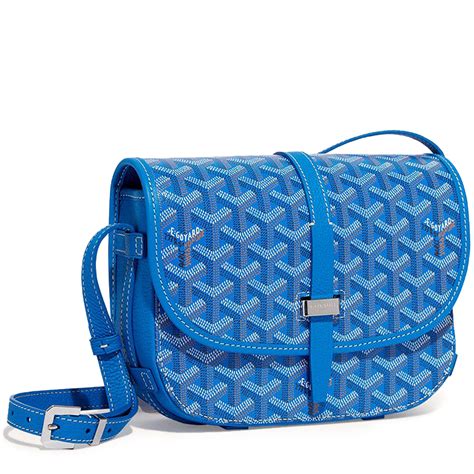 goyard belvedere pm sky blue|Belvedere PM Bag .